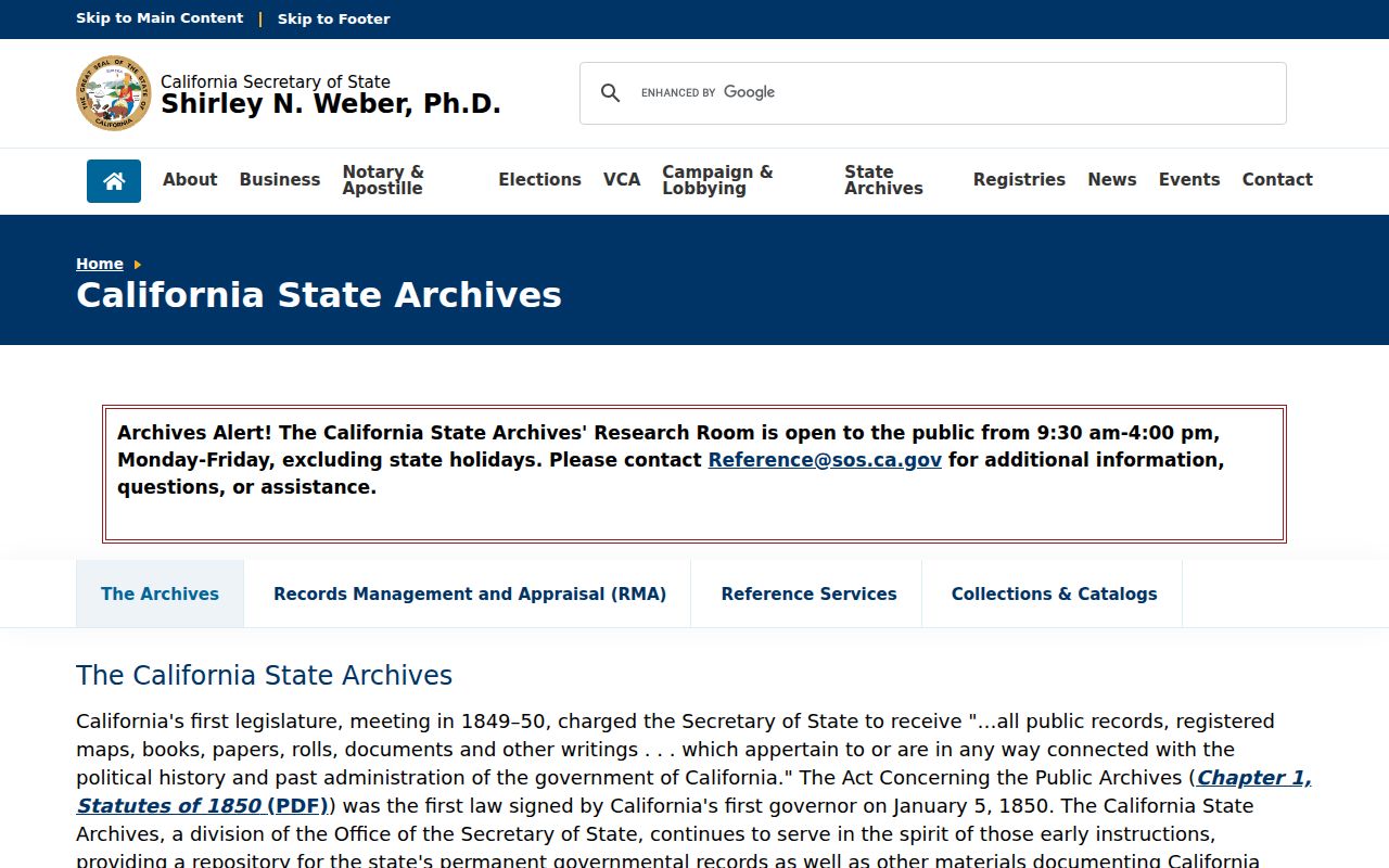Pleasant Hill previous residents search and California State Archives records